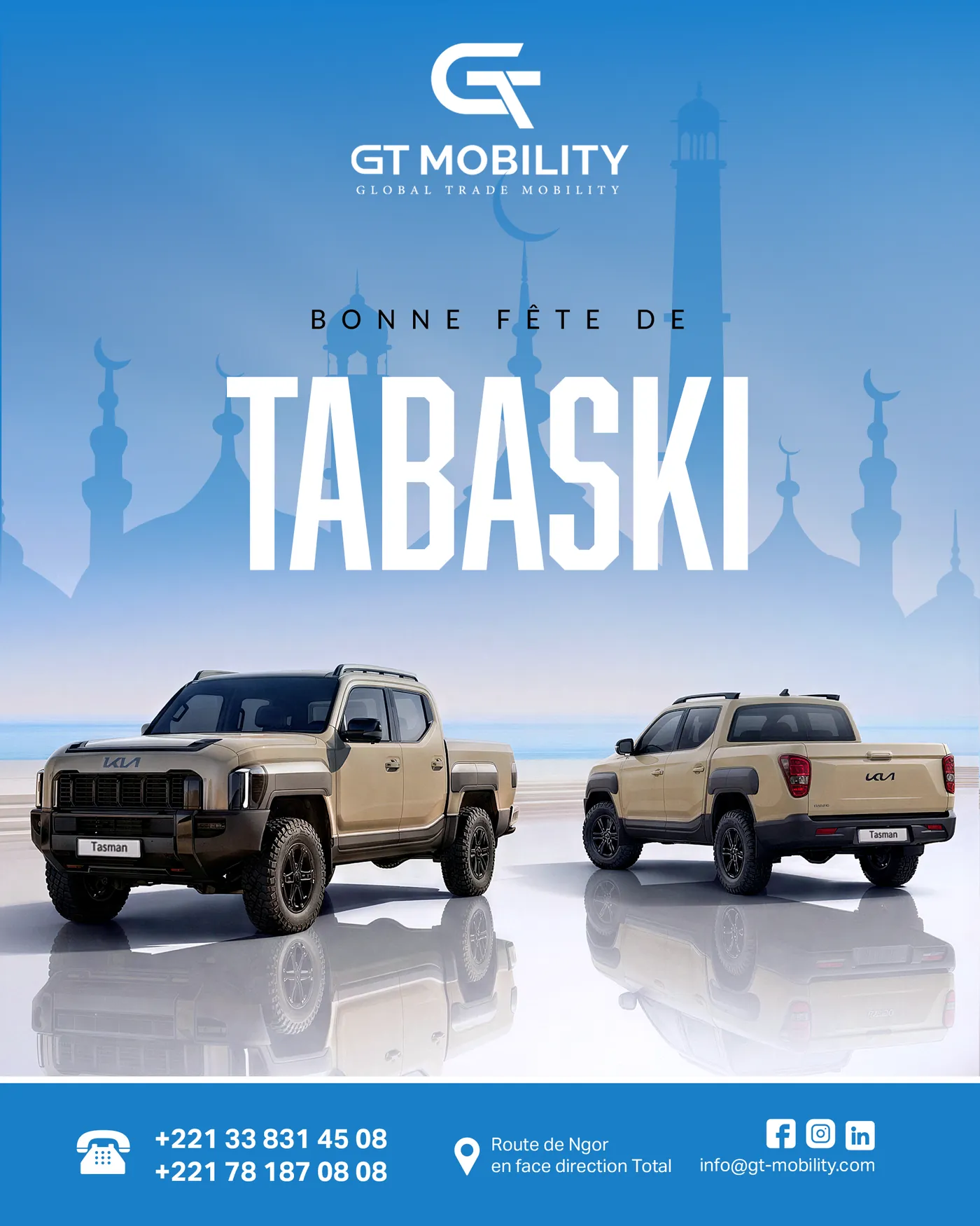 GT Tabaski, visuel de marque