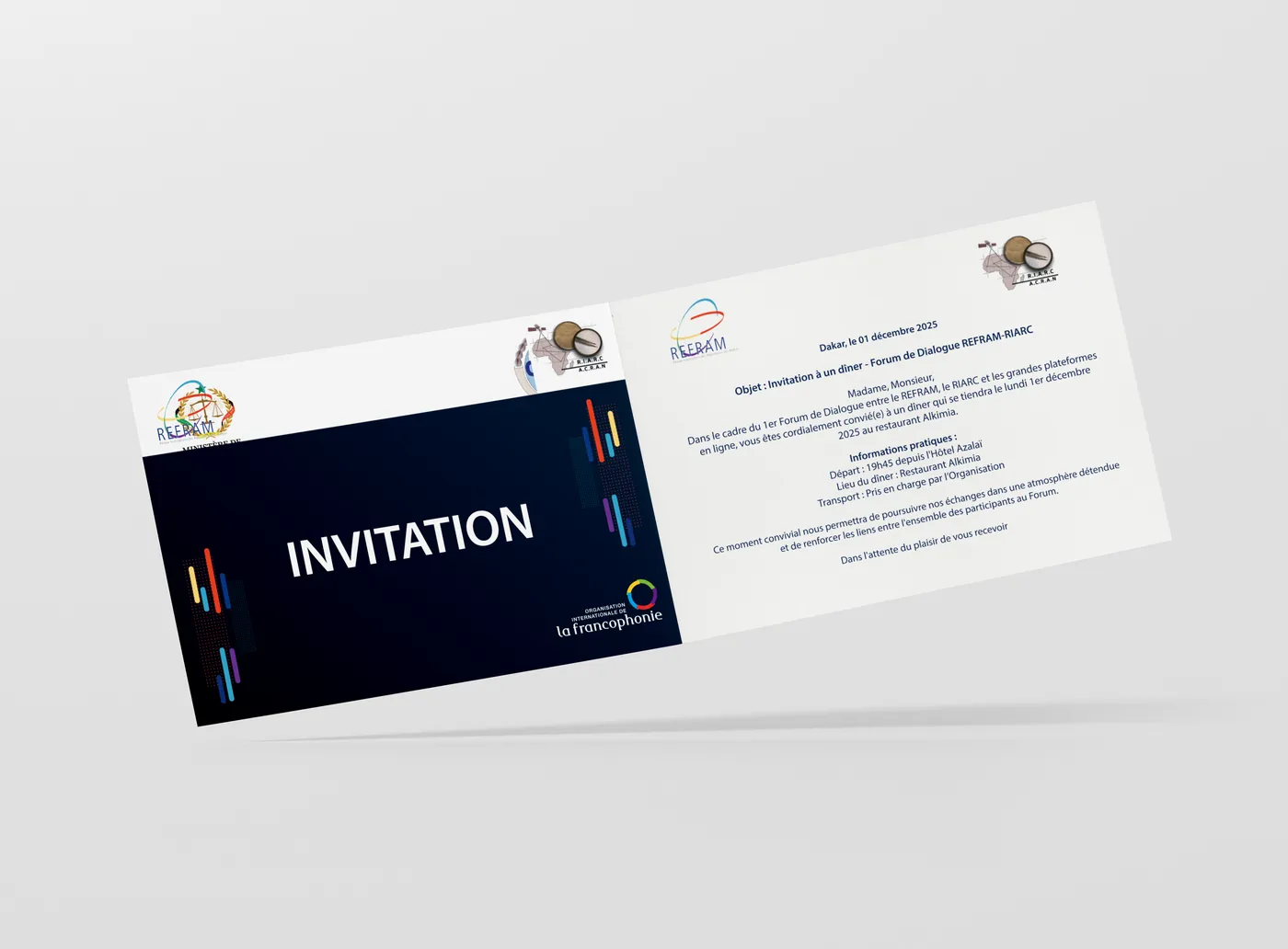 Invitation, packaging