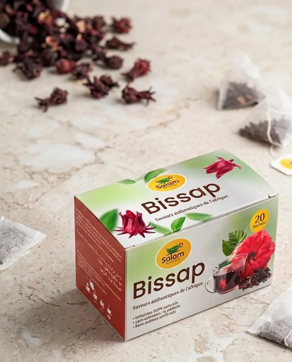 Bissap, packaging